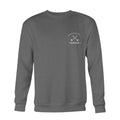 Men's Golf Crew Sweatshirt, Charcoal