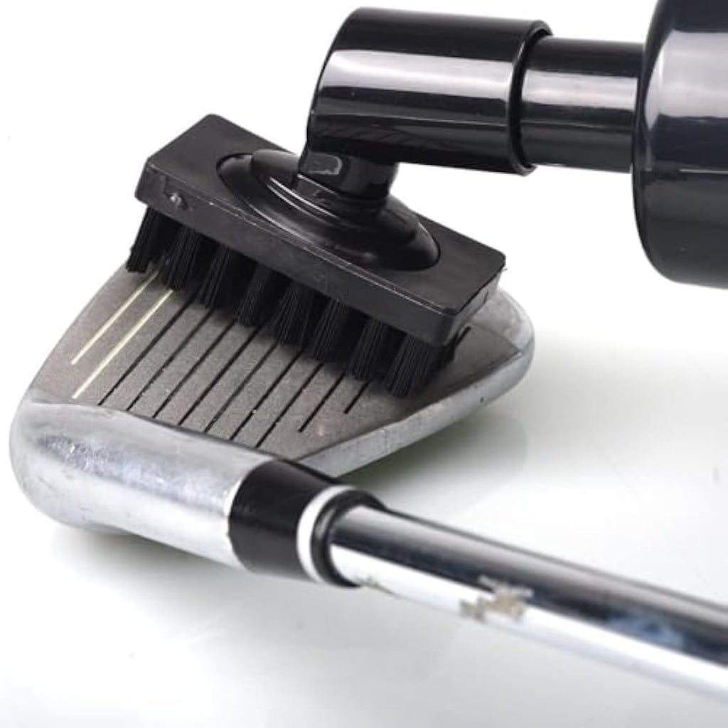 FUZVOL Golf Club Brush Groove Cleaner with Built-in Water Spray and Hook, Groove Cleaning Brush for Golf Ball Club Wet Scrub, Ball Cleaner with Extrusion Water Bottle, Gift for Men