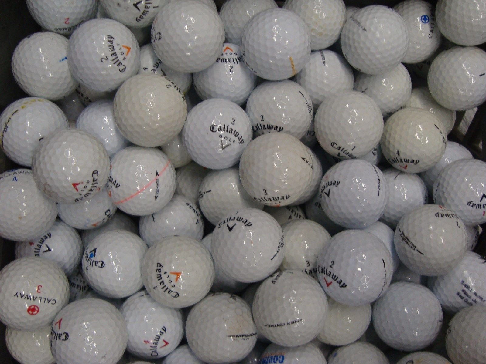 50 Assorted Callaway Golf Balls AAA/AA Grade - Lakeballs